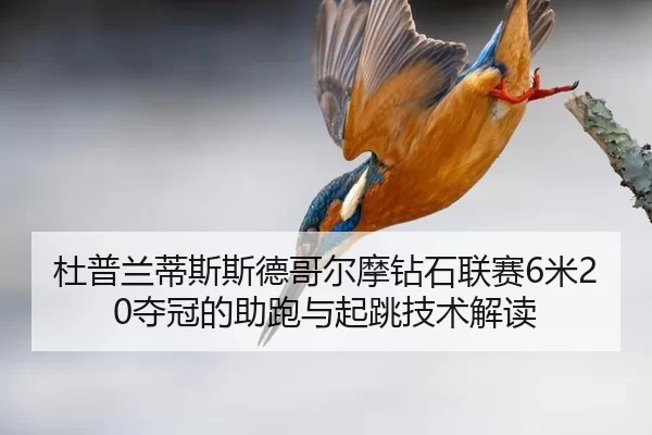 杜普兰蒂斯斯德哥尔摩钻石联赛6米20夺冠的助跑与起跳技术解读